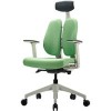 Ортопедическое кресло Duorest D200-W 1DGN1 (белый пластик/ткань зеленый)