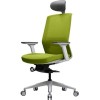 Кресло Bestuhl J17G120L (белая крестовина, зеленый)