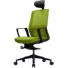 Кресло Bestuhl J17G220L (черная крестовина, зеленый)