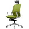 Кресло Bestuhl J17G220L (белая крестовина, зеленый)