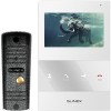 Комплект видеодомофона Slinex ML-16HR+SQ-04M (белый)
