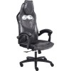 Кресло TetChair Arena (кож/зам, серый/черный)